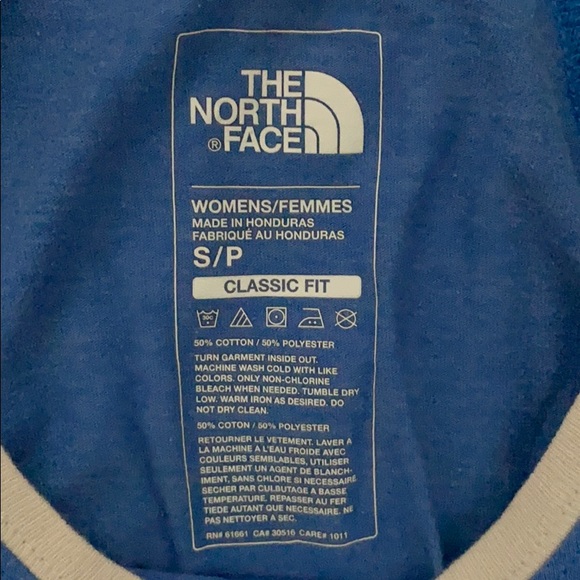 NorthFace Women’s Small 3/4 sleeve T-shirt - Picture 3 of 3